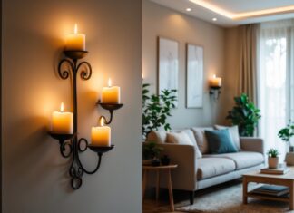 Sådan skaber du den perfekte belysning med væglysestager til hjemmet