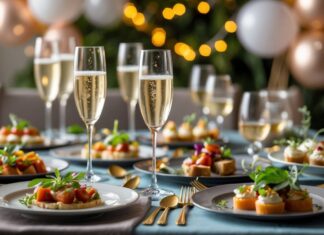 Sådan skaber du den perfekte festmenu med alkoholfri champagne til festen