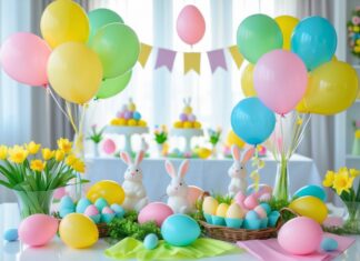 Sådan skaber du den perfekte feststemning med balloner og påskepynt