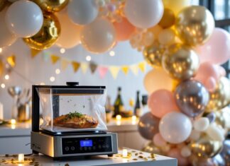 Sådan skaber du den perfekte feststemning med sous-vide og ballon guirlande til festdekor