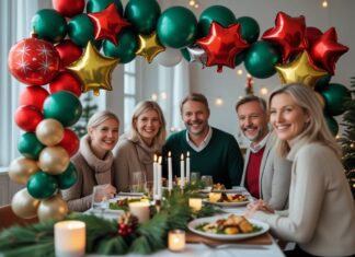 Sådan skaber du den perfekte julefrokost med balloner til julefrokost