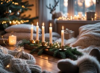Sådan skaber du den perfekte julehygge med adventsstager og varme fødder