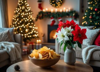 Sådan skaber du den perfekte julehygge med chips og send blomster til jul