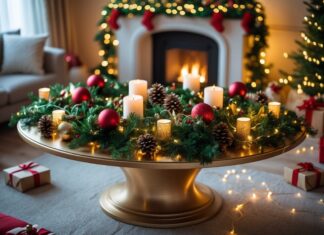 Sådan skaber du den perfekte julehygge med elipsebord til juledekorationer