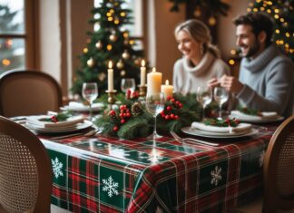Sådan skaber du den perfekte juleoplevelse med en julevoksdug til julebordet