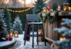 Sådan skaber du den perfekte julestemning i haven med udendørs skænkestol til haven