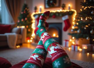Sådan skaber du den perfekte julestemning med lys og julestrømpebukser
