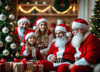 Sådan skaber du den perfekte julestemning med personlig julepynt med navn og julemandskostumer