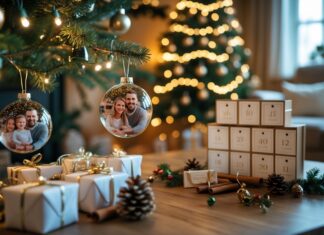 Sådan skaber du den perfekte julestemning med personlige julekugler med billede og romkalendere