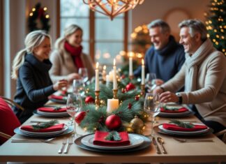Sådan skaber du den perfekte julestemning med spisebordssæt til julebordet