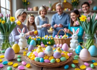 Sådan skaber du den perfekte påskefest med slik og påskepynt