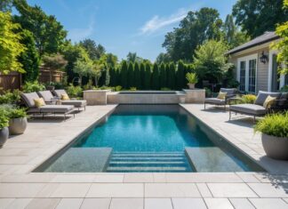 Sådan skaber du den perfekte pool til haven løsninger med fliser