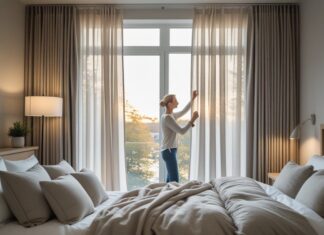 Sådan skaber du den perfekte soveværelsesstemning med gardiner i Frederikshavn