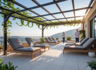 Sådan skaber du den perfekte terrasse med tagdækning og solsenge
