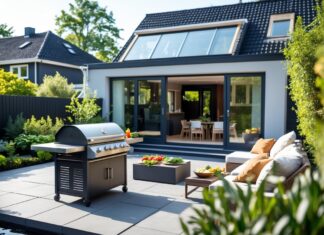 Sådan skaber du den perfekte udendørs oase i Køge med nye vinduer og kulgrill til udendørs madlavning