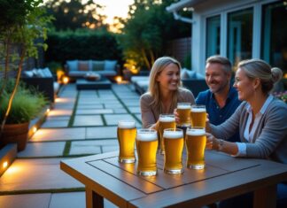 Sådan skaber du den perfekte udendørs oase med nedgravningsspots og ølglas