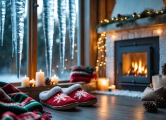 Sådan skaber du den perfekte vinterhygge med istapper og juleslippers