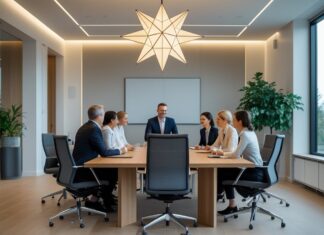 Sådan skaber du det perfekte mødelokale med stjernelampe til mødelokalet