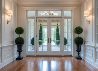 Sådan skaber du en elegant entré med fransk dobbeltdør inspiration