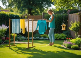 Sådan skaber du en funktionel have med både tørrestativ og foderbræt til fugle i haven