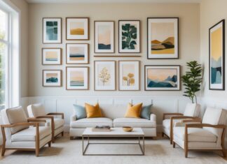 Sådan skaber du en harmonisk indretning med billeder og stole med armlæn til hjemmet