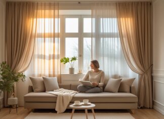 Sådan skaber du en hyggelig atmosfære med gardiner og sofabænke til hjemmet
