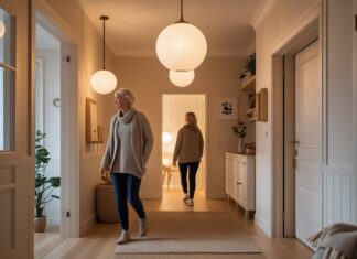 Sådan skaber du en hyggelig atmosfære med globuslamper og indvendige døre