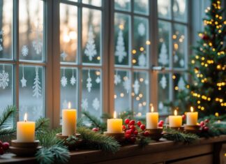Sådan skaber du en hyggelig julestemning med glasdøre og adventsstager