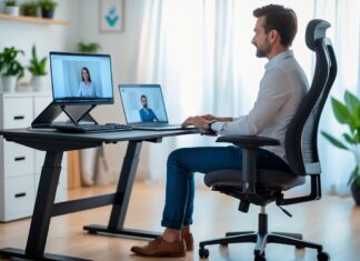 Sådan skaber du en sund ergonomi under online møder