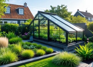 Sådan skaber du et grønt tag med et vægdrivhus til haven i Sydsjælland