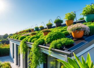 Sådan skaber du et grønt tag med hængepotter til dit hjem
