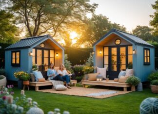 Sådan skaber du et hyggeligt uderum med flytbare huse til haven