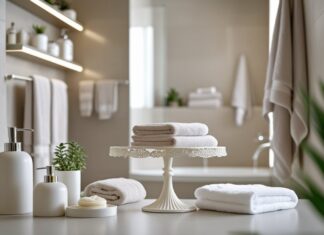 Sådan skaber du et stilfuldt badeværelse med det rette tilbehør og køb lagkagefad online