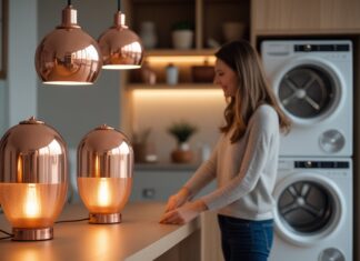 Sådan skaber du et stilfuldt hjem med kobberlamper og energivenlige tørretumblere