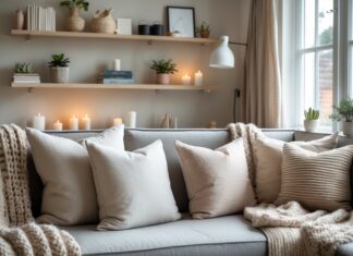 Sådan skaber du hygge i hjemmet med gavlpuder og vægreoler