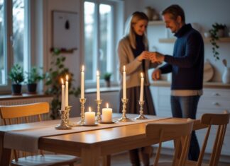 Sådan skaber du hygge i hjemmet med lysestager og køkkenstole