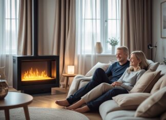 Sådan skaber du hygge med elektrisk pejs og gardiner i Helsingør