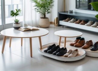 Sådan skaber du orden i hjemmet med stilfulde elipseborde og praktiske skobakker