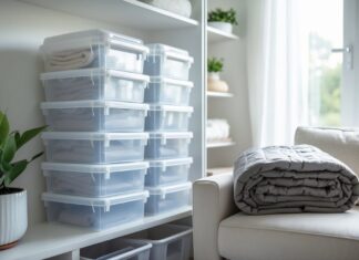 Sådan skaber du orden i hjemmet med tyngdedyner og plastkasser med låg