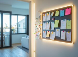 Sådan skaber du orden og lys i hjemmet med magnettavler og led-lygter