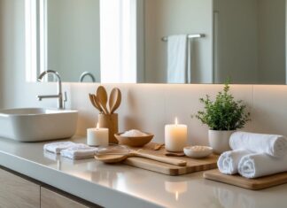 Sådan skaber du spa-stemning med køkkenredskaber til dit badeværelse