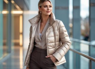 Sådan styler du din dynejakke med jakkesæt til kvinder online