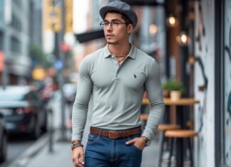 Sådan styler du din langærmede polo til hipster mode og trends