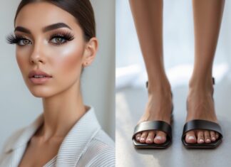 Sådan styler du dine flade sandaler med falske øjenvipper til enhver lejlighed