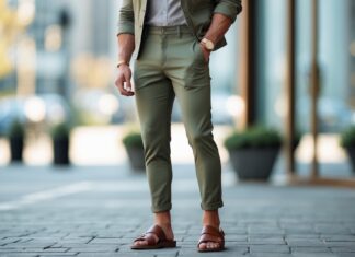 Sådan styler du sandaler med bukser til mænd online