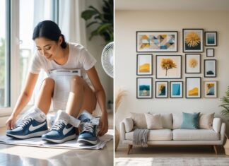 Sådan tørrer du dine sko effektivt og vælg de perfekte billeder til væggen online