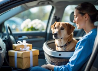 Sådan transporterer du din hund sikkert og overrasker sundhedsarbejdere med gaver i topklasse