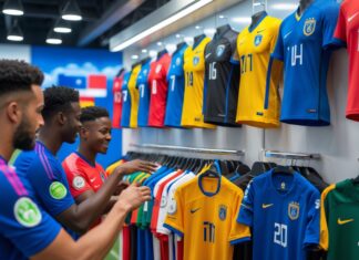 Sådan vælger du de bedste fodboldtrøjer med tryk til dit landshold