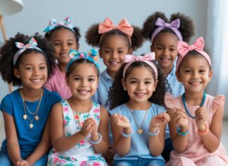 Sådan vælger du de bedste hårbånd og smykker til børn