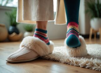 Sådan vælger du de perfekte hjemmesko og strømper med billede til kvinder